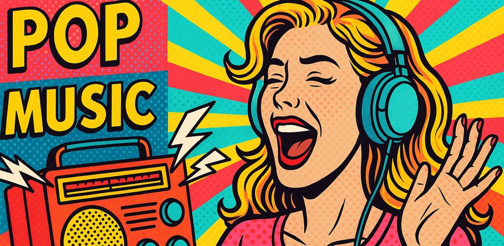 8 radio stations with the latest pop hits from global charts