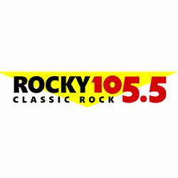 Rocky 105.5 logo