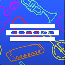 1.FM Blues logo