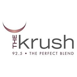 92.5 The Krush Radio logo