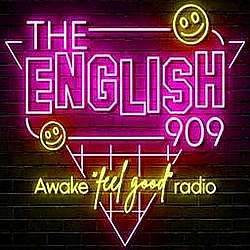 The English 909 Radio logo
