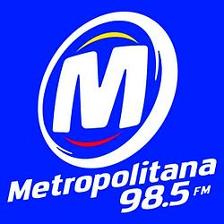 Radio Metropolitana 98.5 FM logo