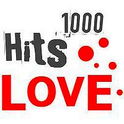 1000 HITS Love logo