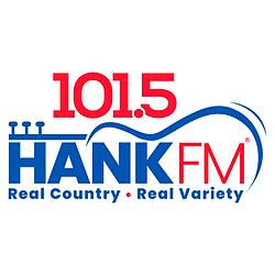 101.5 Hank FM Radio logo