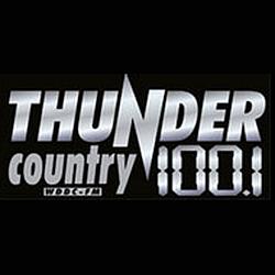 Thunder 100.1 logo