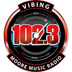 Vibing 102.3 MMR logo