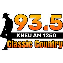 KNEU FM 93.5 and AM 1250 logo