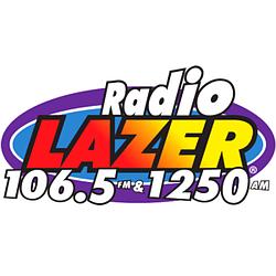 Radio Lazer 106.5 FM y 1250 AM logo