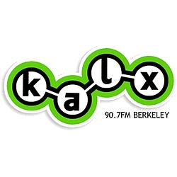 KALX 90.7 FM Radio logo