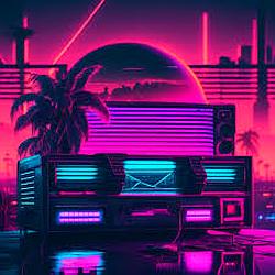 Synthwave DnB&EDM logo