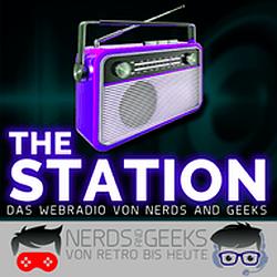 Nerds and Geeks: THE STATION Radio logo