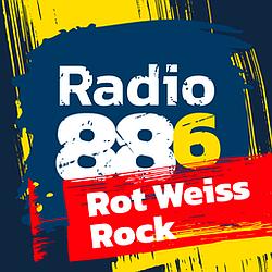 88.6 Rot-Weiss-Rock logo