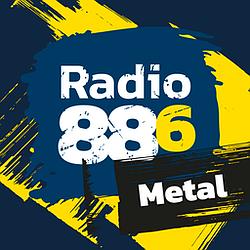 88.6 Metal logo