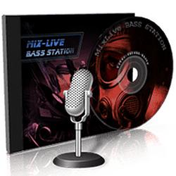 Bass Station DnB on MixLive.ie logo