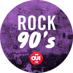 OUI FM Rock 90'S logo