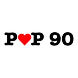 Pop90 logo