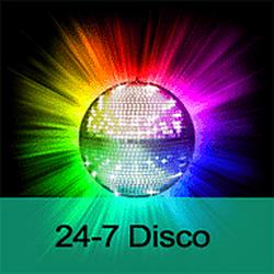 24-7 Disco logo