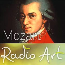 Radio Art - Wolfgang A. Mozart logo