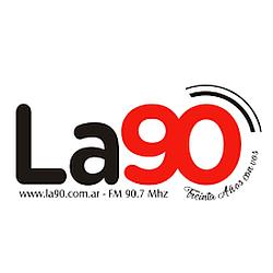 La 90 FM logo