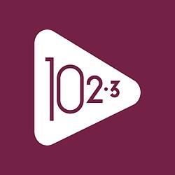 102.3 FM logo
