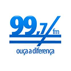99.7 FM logo