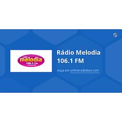 Rádio Melodia 106.1 FM logo