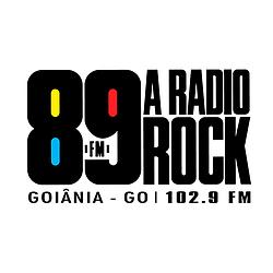 89 A Rádio Rock de Goiânia logo