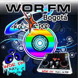 WOR FM Rock y Pop Bogotá logo