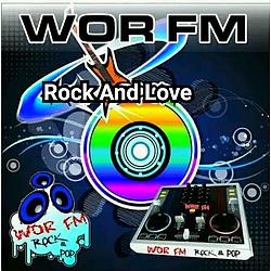 WOR FM Rock And Love logo