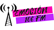 Emoción 106 FM Radio logo