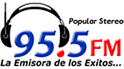 POPULAR 95.5 FM Radio logo