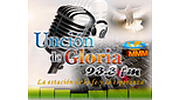 Unción de gloria 93.3 fm Radio logo