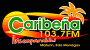 Caribeña 103.7 FM Radio logo