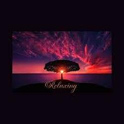 Adult contemporary music relaxing logo