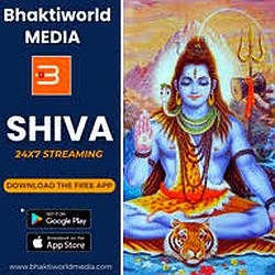 Bhaktiworld Media Shiva logo