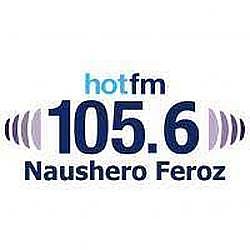 Hot FM 105 Naushero Feroz logo