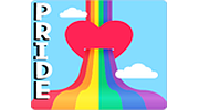 100FM Radius - Pride Week Radio logo