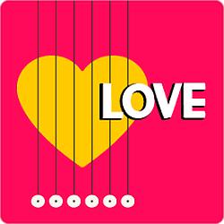 100FM Radius - Love logo