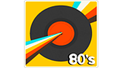 100FM Radius - 80s logo