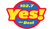 102.7 Yes The Best logo