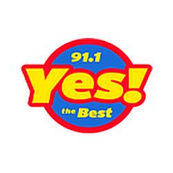 91.1 Yes The Best logo