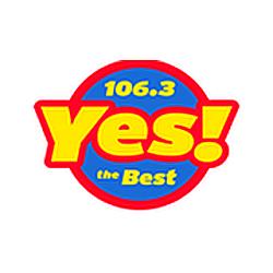 106.3 Yes The Best logo