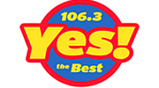 106.3 Yes The Best logo