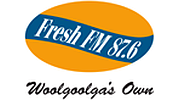 87.6 Fresh FM (Woolgoolga's Own) logo