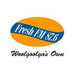 87.6 Fresh FM (Woolgoolga's Own) logo