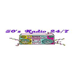 80's Radio 24/7 logo