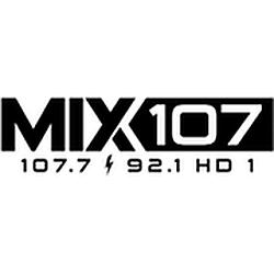 Mix 107.7 FM logo