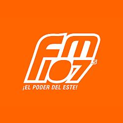 La FM 107.5 logo