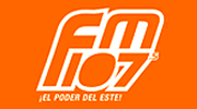 La FM 107.5 logo