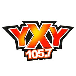 YXY 105.7 logo